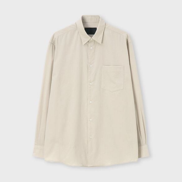 EXTRA FINE RIB CORDUROY  SHIRT [ファインリブコーデュロイ シャツ]