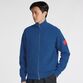 ZIP UP RIB KNIT [ジップアップ リブニット]