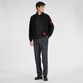 ZIP UP RIB KNIT [ジップアップ リブニット]