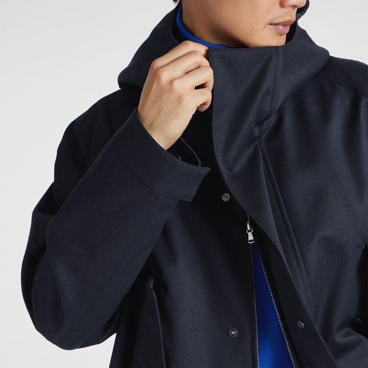WOOL CALZE PARIS MODS COAT [カルゼ PARIS モッズコート]｜ランバンコレクション(メンズ)公式オンラインショップ