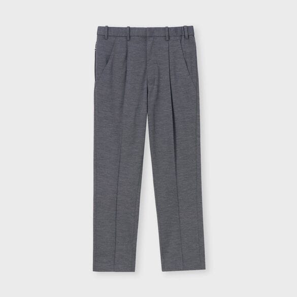 MERINO WOOL PINTUCK SLACKS [メリノウール ピンタック スラックス]