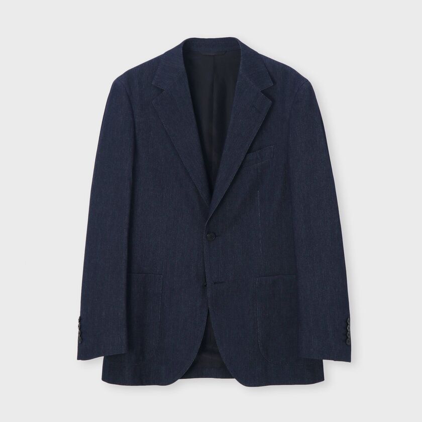 KNIT-DENIM JACKET [ニットデニム ジャケット]