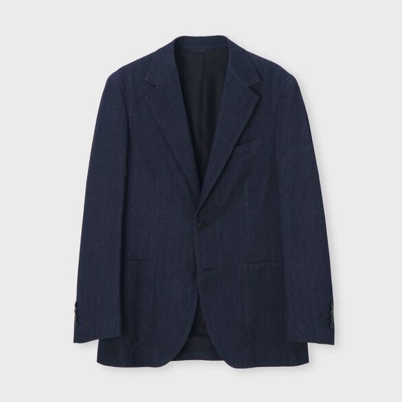 KNIT-DENIM JACKET [ニットデニム ジャケット]