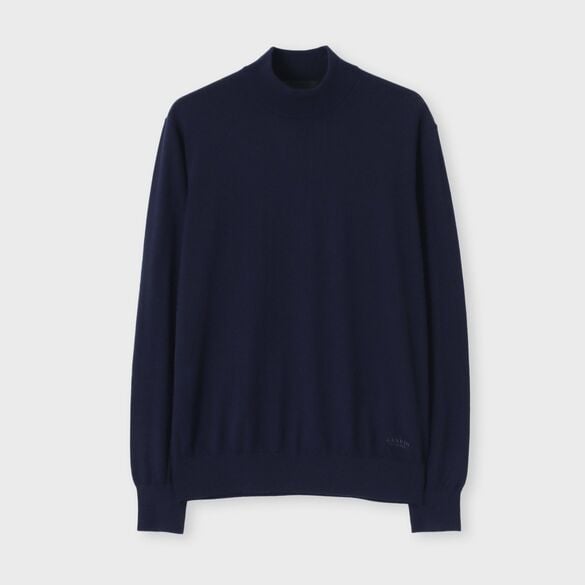 HIGH GAUGE MOCK NECK KNIT [ハイゲージ モックネック]