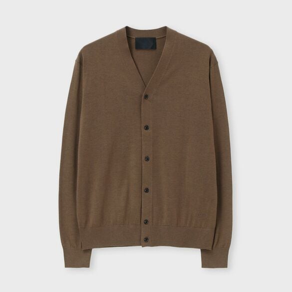 HIGH GAUGE V-NECK KNIT CARDIGAN [ハイゲージ Vネックカーディガン]