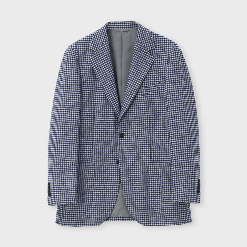 WOOL SHEPHERD CHECK JACKET [ウール シェパードチェック ジャケット]