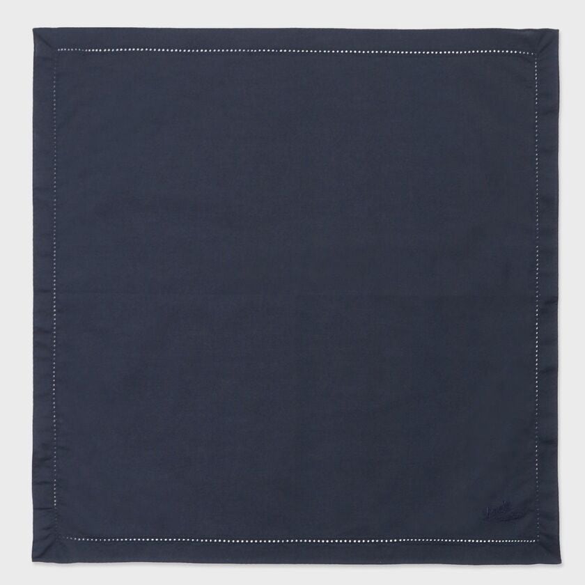 PICOT STITCH COLOR HANDKERCHIEF