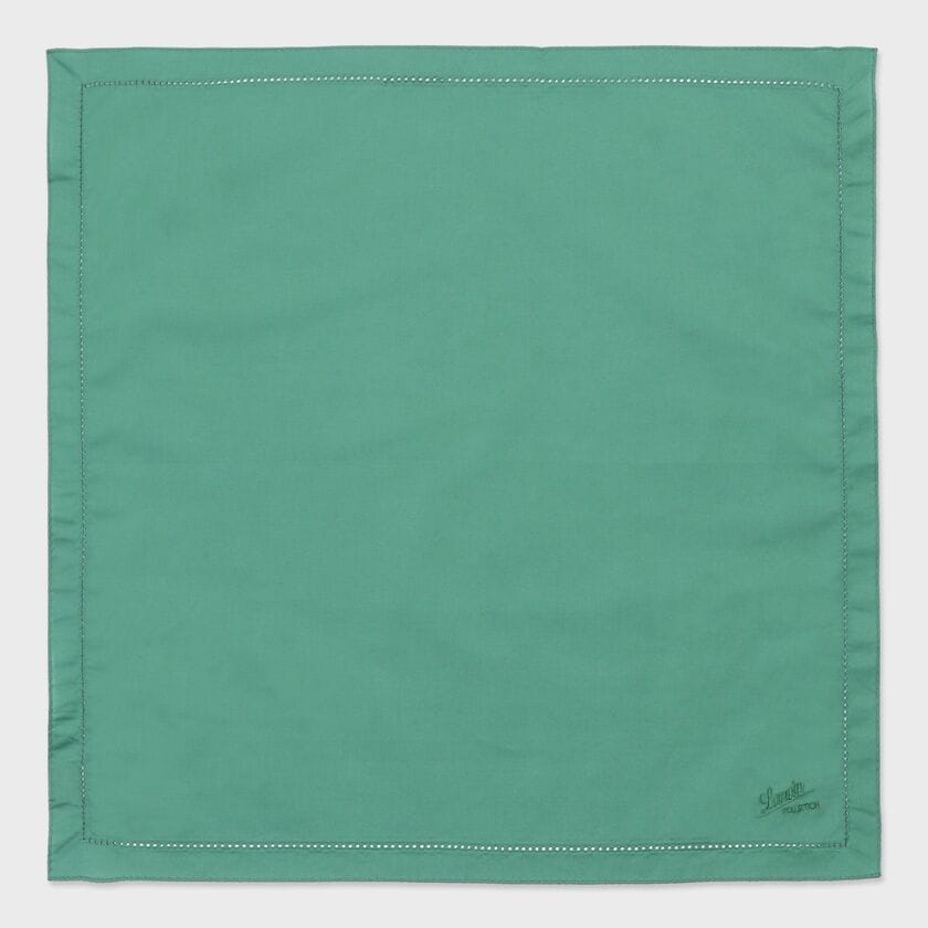 PICOT STITCH COLOR HANDKERCHIEF