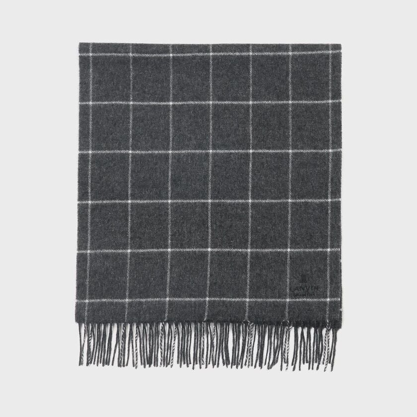 CLASSIC WINDOWPANE SCARF [クラシック ウィンドーペン スカーフ]