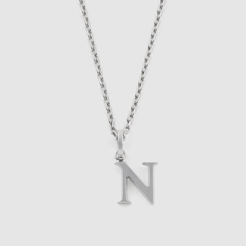 ALPHABET NECKLACE N
