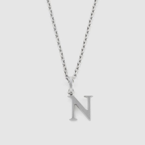 ALPHABET NECKLACE N