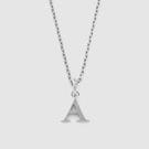 ALPHABET NECKLACE A