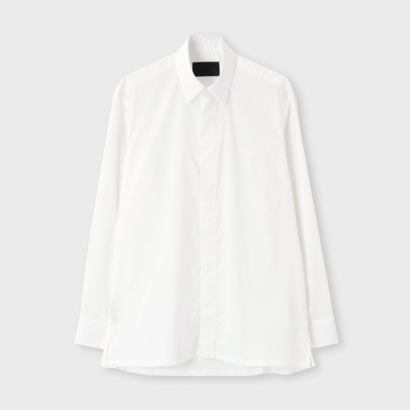 SOLID FLY FRONT 　SHIRT