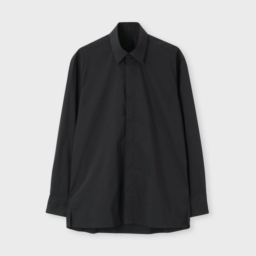 SOLID FLY FRONT 　SHIRT