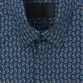 GEOMETRIC PRINT FLY FRONT SHIRT