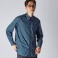 GEOMETRIC PRINT FLY FRONT SHIRT
