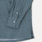 GEOMETRIC PRINT FLY FRONT SHIRT