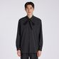 SOLID JANNE BOW BLOUSE