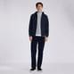 TRICOT CORDUROY ZIP UP  HOODIE