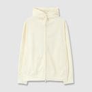 TRICOT CORDUROY ZIP UP  HOODIE