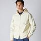 TRICOT CORDUROY ZIP UP  HOODIE