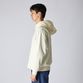 TRICOT CORDUROY ZIP UP  HOODIE