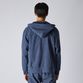 TRICOT CORDUROY ZIP UP  HOODIE