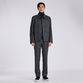 WOOL FLANNEL TAPERED SLACKS