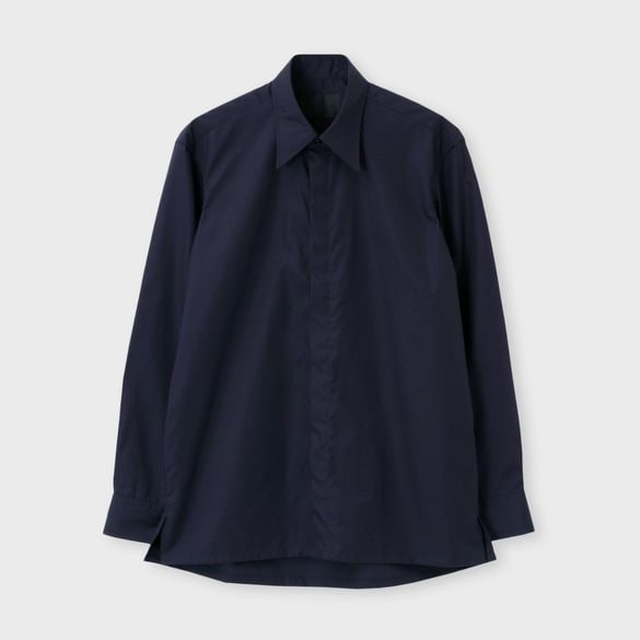 FLY FRONT SOLID SHIRT