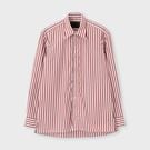 BLOCK STRIPE FLY FRONT SHIRT