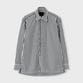 BLOCK STRIPE FLY FRONT SHIRT