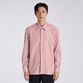 BLOCK STRIPE FLY FRONT SHIRT