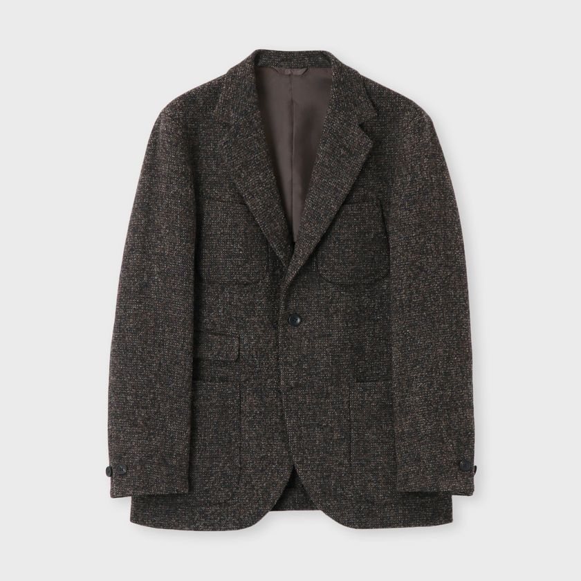 WOOL BOUCLE HUNTING　 JACKET