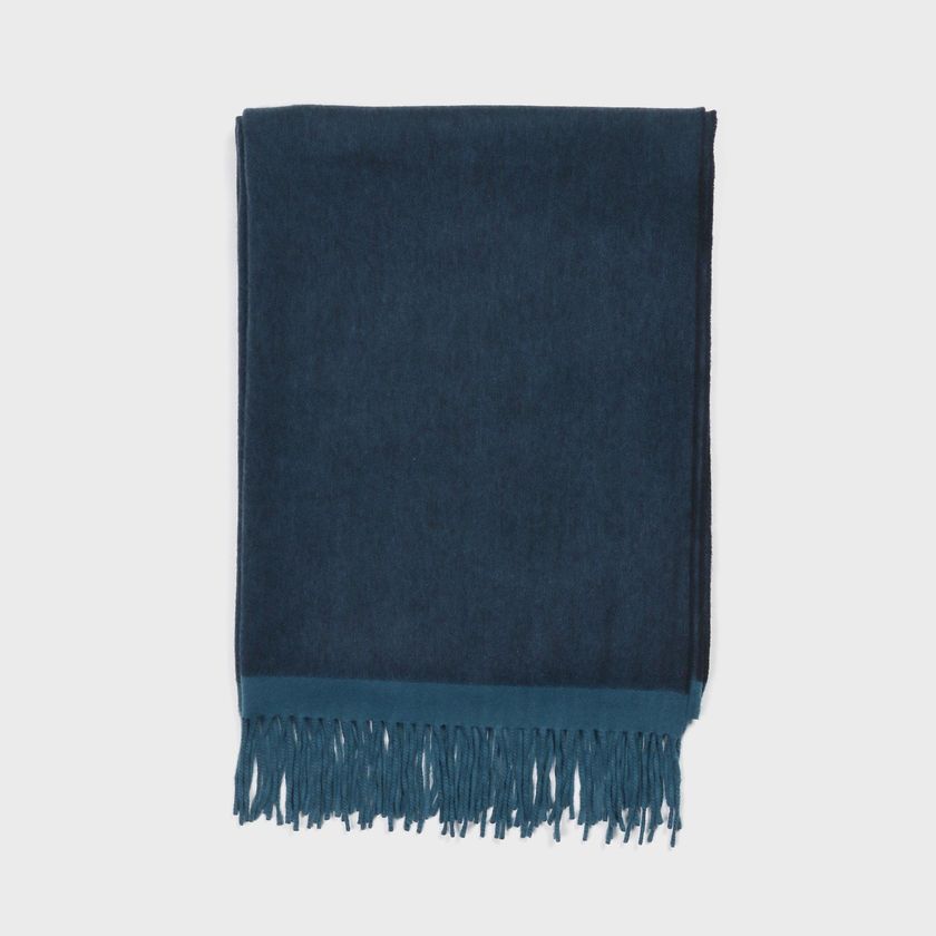 WOOL & CASHMERE SOLID STOLE [ウールカシミヤ ストール]
