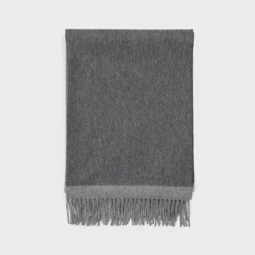 WOOL & CASHMERE SOLID STOLE [ウールカシミヤ ストール]