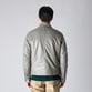 PADDED LEATHER BIKER JACKET