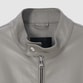 PADDED LEATHER BIKER JACKET