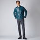 PADDED LEATHER BIKER JACKET
