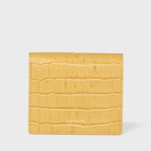 MOC CROC BI-FOLD  WALLET [モッククロコ 2ツ折り財布]