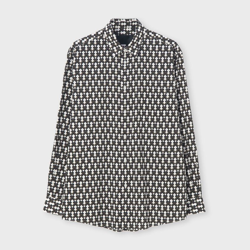 KALEIDOSCOPE PRINT SHIRT.1【カレイドスコープ プリントシャツ.1】