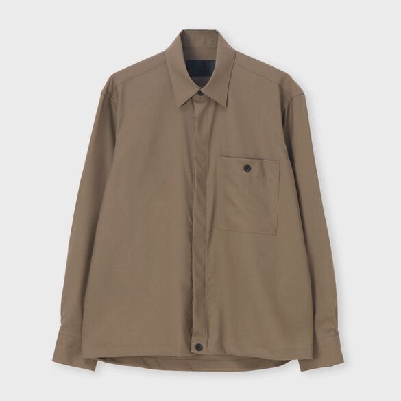 ACTIVE WOOL TROPICAL CASUAL SHIRT BLOUSON [アクティブウール シャツブルゾン]