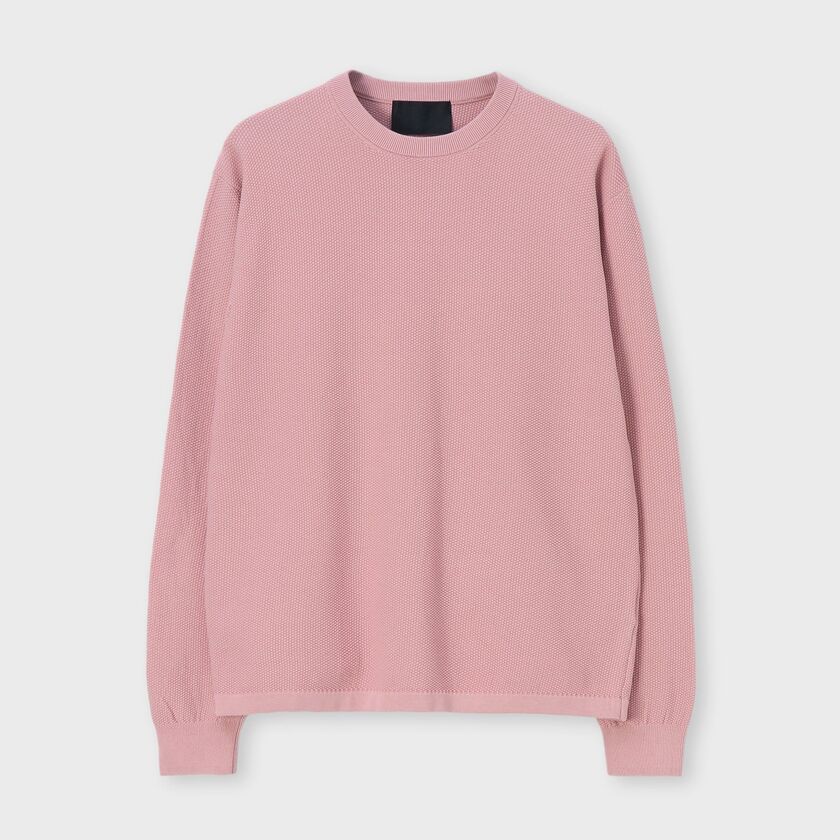 DEMON PIQUE CREW NECK L/S SWEATER[デーモンピケ クルーネック長袖セーター]