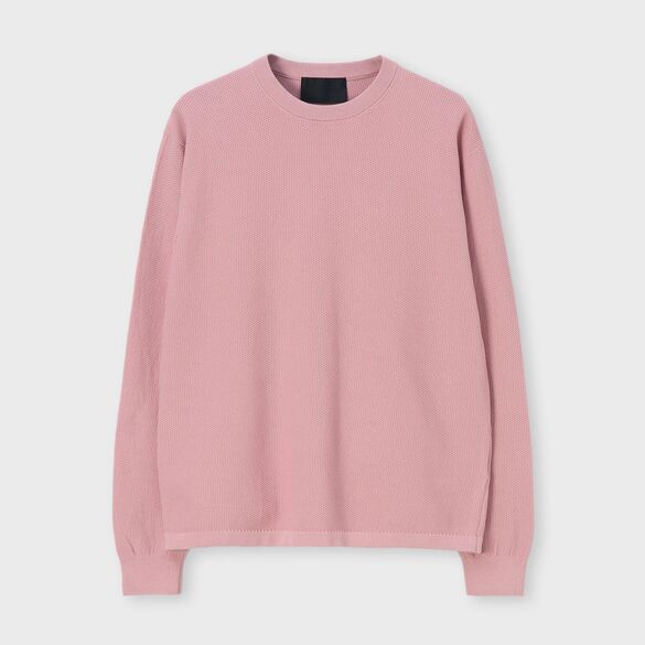 DEMON PIQUE CREW NECK L/S SWEATER[デーモンピケ クルーネック長袖セーター]
