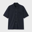 ACTIVE WOOL JERSEY S/S OVERSIZED SHIRT[アクティブウールジャージー 半袖オーバーサイズシャツ]