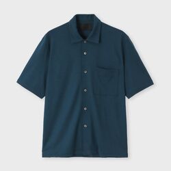 ACTIVE WOOL JERSEY S/S OVERSIZED SHIRT[アクティブウールジャージー 半袖オーバーサイズシャツ]