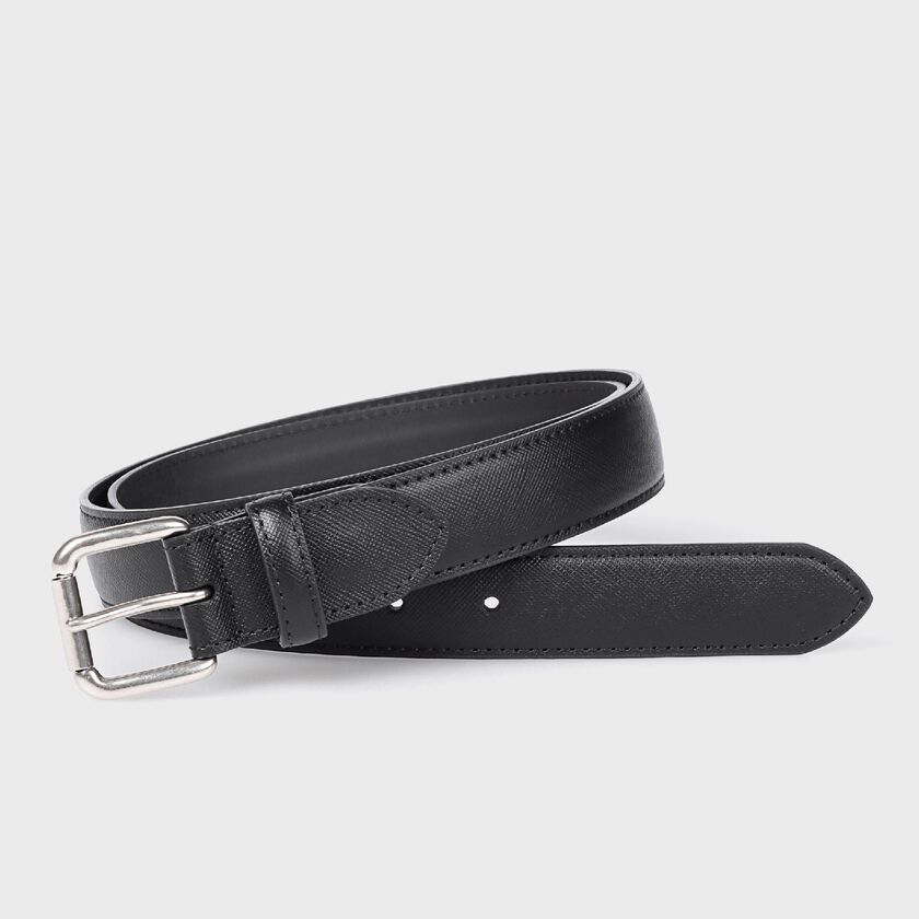 SAFFIANO LEATHER BELT[サフィアーノレザーベルト]