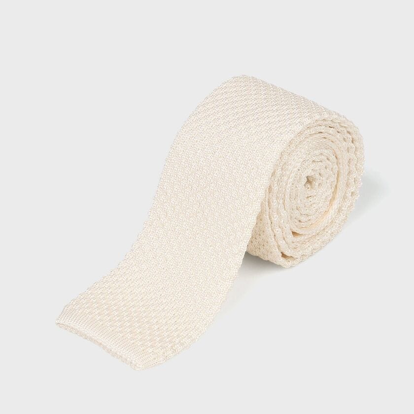 SILK KNIT NARROW TIE[シルク ニットナロータイ]