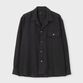 PROVENCE LINEN OPEN COLLAR SHIRT-JACKET[プロヴァンスリネンオープンカラーシャツジャケット]