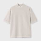 DEMON PIQUE MOCK NECK S/S SWEATER[デーモンピケ モックネック半袖セーター]
