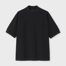 DEMON PIQUE MOCK NECK S/S SWEATER[デーモンピケ モックネック半袖セーター]